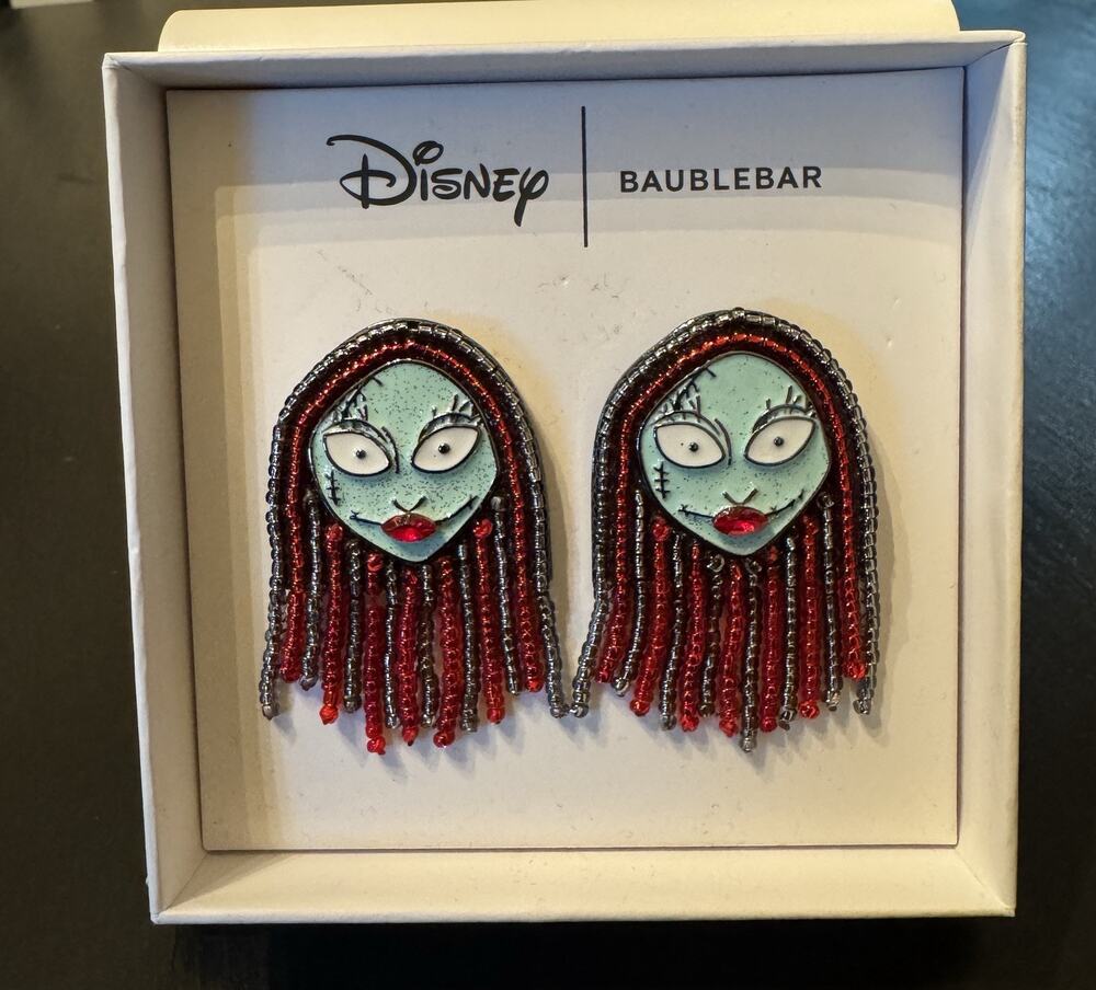 Disney X Baublebar Nightmare Before Christmas Sally Beaded Earrings
